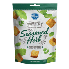 Kroger Seasoned Herb Croutons 141g