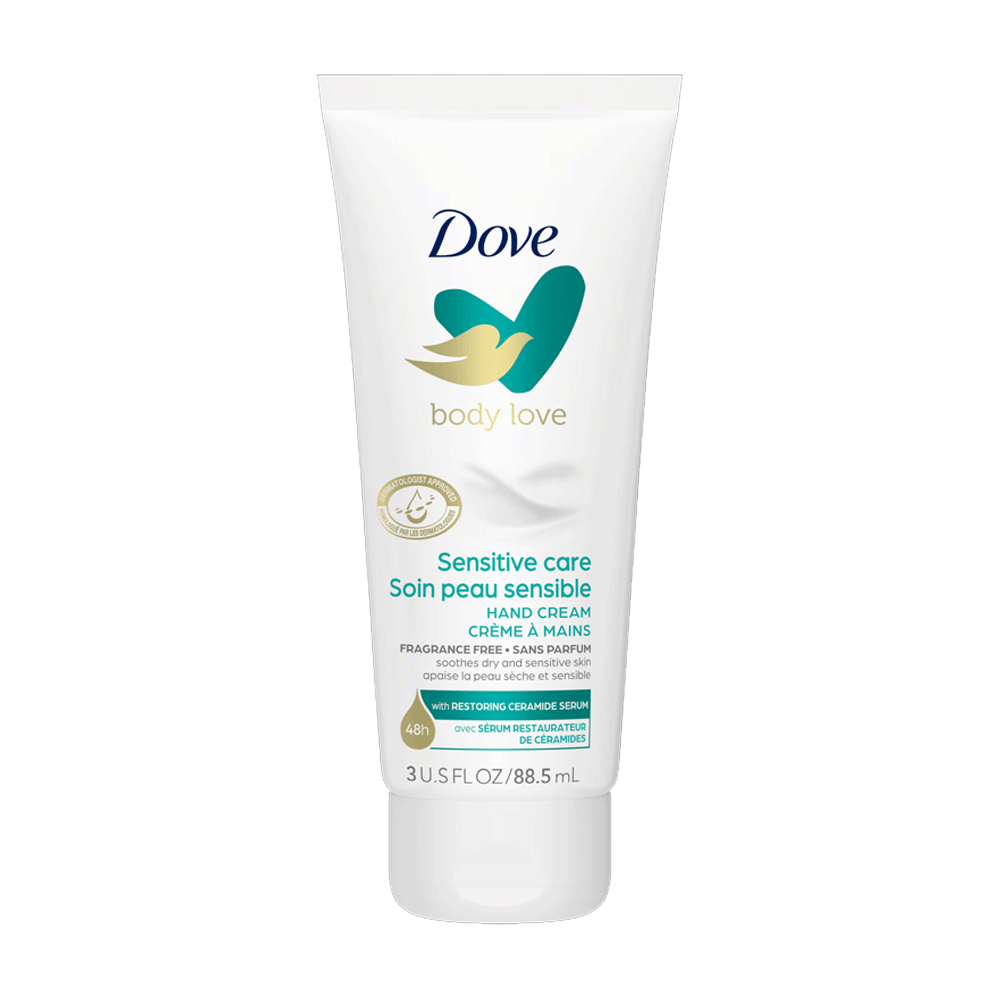 Dove Body Love Sensitive Care Hand Cream 88.5ml