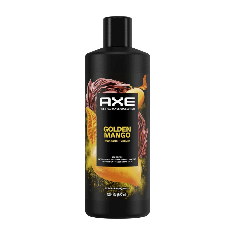 Axe Golden Mango Mandarin+Vetiver Body Wash 532ml