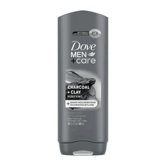 Dove Men+Care Charcoal+Clay Purifying 3in1 532ml