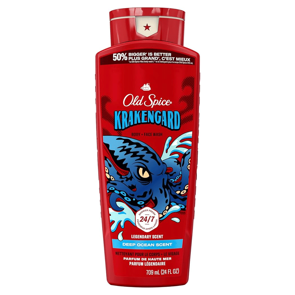 Old Spice Krakengard Body+Face Wash 709ml
