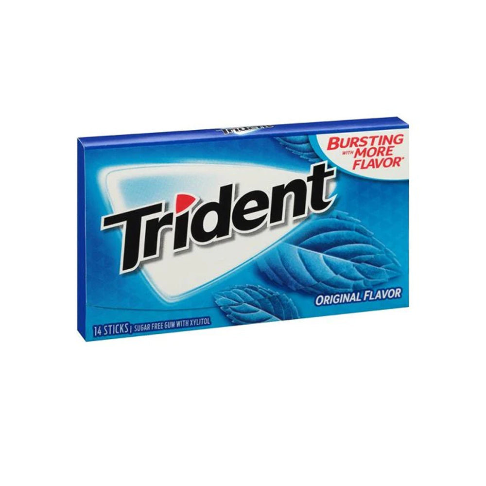 Trident Original Sugar Free Gum 14 pieces