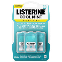 Listerine Strips Cool Mint 72s