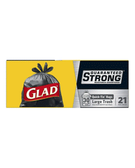 Glad Strong Quick-tie Large Trash Bags 30s