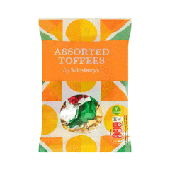 Sainbury's Assorted Toffees 200g
