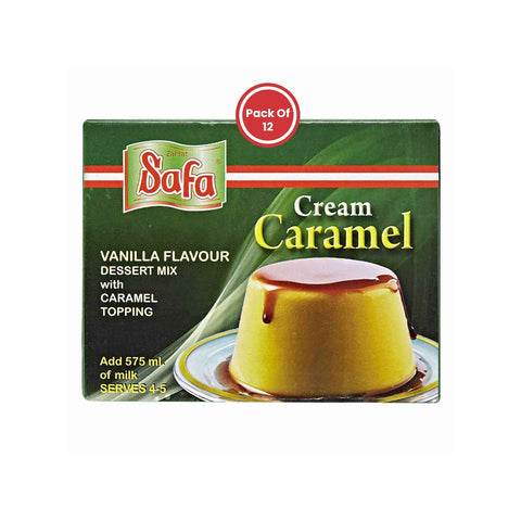 Safa Cream Caramel Vanilla Flavour Dessert Mix 575ml