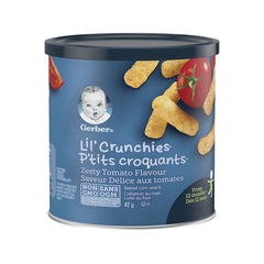 Gerber Lil Crunchies Tin Zesty Tomato 42g