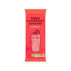 Sainsbury's Strawberry Straws 70g