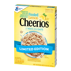 General Mills Frosted Lemon Cheerios Cereal 309g
