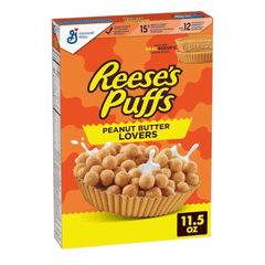 Reeses Puffs Peanut Butter Lovers Cereal 326g