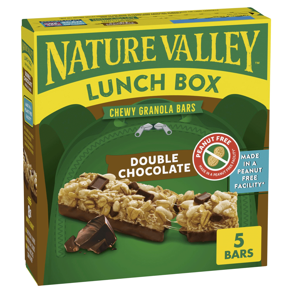 Nature Valley Lunch Box Double Chocolate Granola Bars 5`s 130g