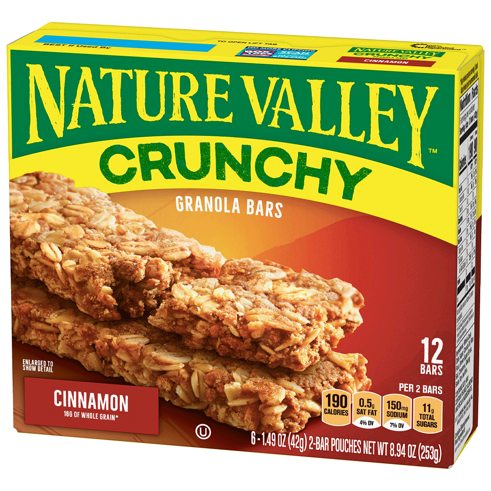 Nature Valley Crunchy Granola Bars Cinnamon 253g