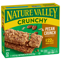 Nature Valley Pecan Crunch Granoloa Bars 253g