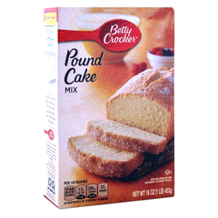 Betty Crocker Pound Cake Mix 453g