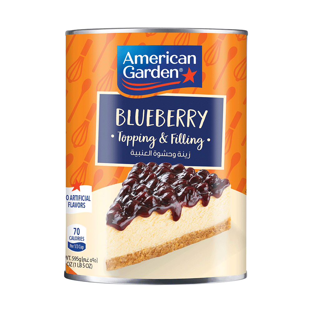American Garden Topping & Filling Blueberry 595g