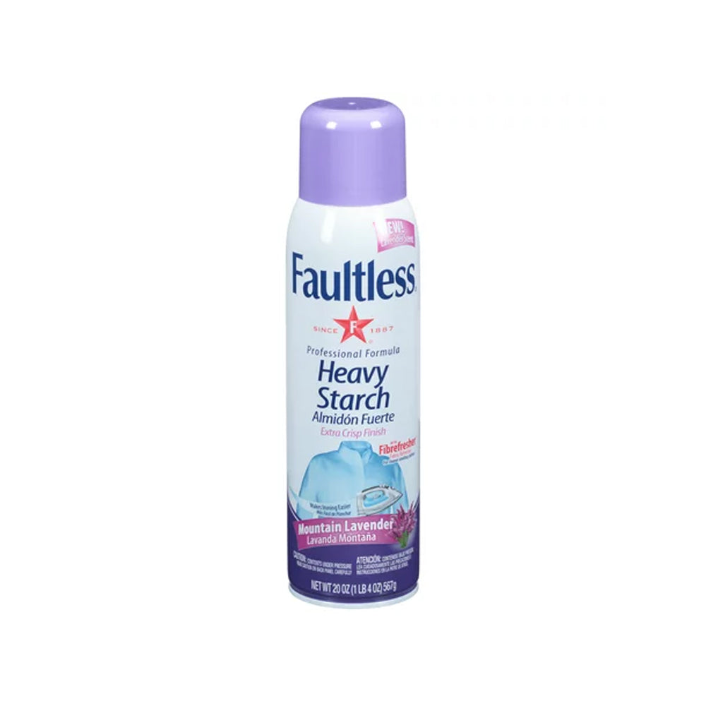 Faultless Heavy Starch Lavender Fresh Scent 567g