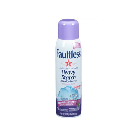 Faultless Heavy Starch Lavender Fresh Scent 567g
