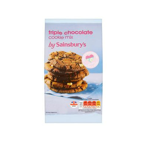 Sainsbury's Triple Chocolate Cookie Mix 275g
