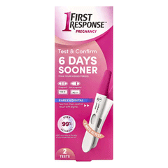 First Response Pregnancy 6 Days Sooner 2 Tests