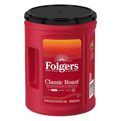 Folgers Classic Roast Medium Ground Coffee 1.44kg