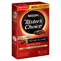Nescafe Taster's Choice House Blend Coffee 5 Packets