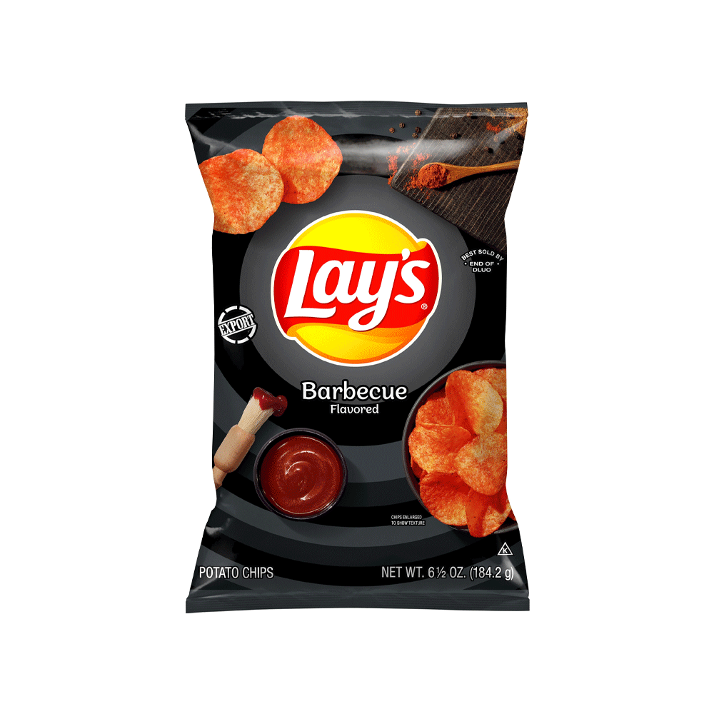 Lays Barbecue Potato Chips 184.2g