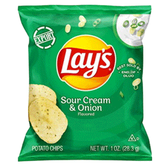 Lays Sour Cream & Onion 28.3g