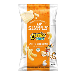 Simply Cheetos Puffs White Cheddar 226.8g