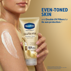Vaseline Gluta-Hya Flawless Bright Serum Burst Uv Lotion 70ml