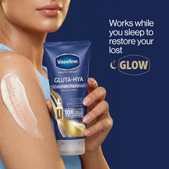 Vaseline Gluta-Hya Over Night Radiance Repair Serum Burst Lotion 70ml
