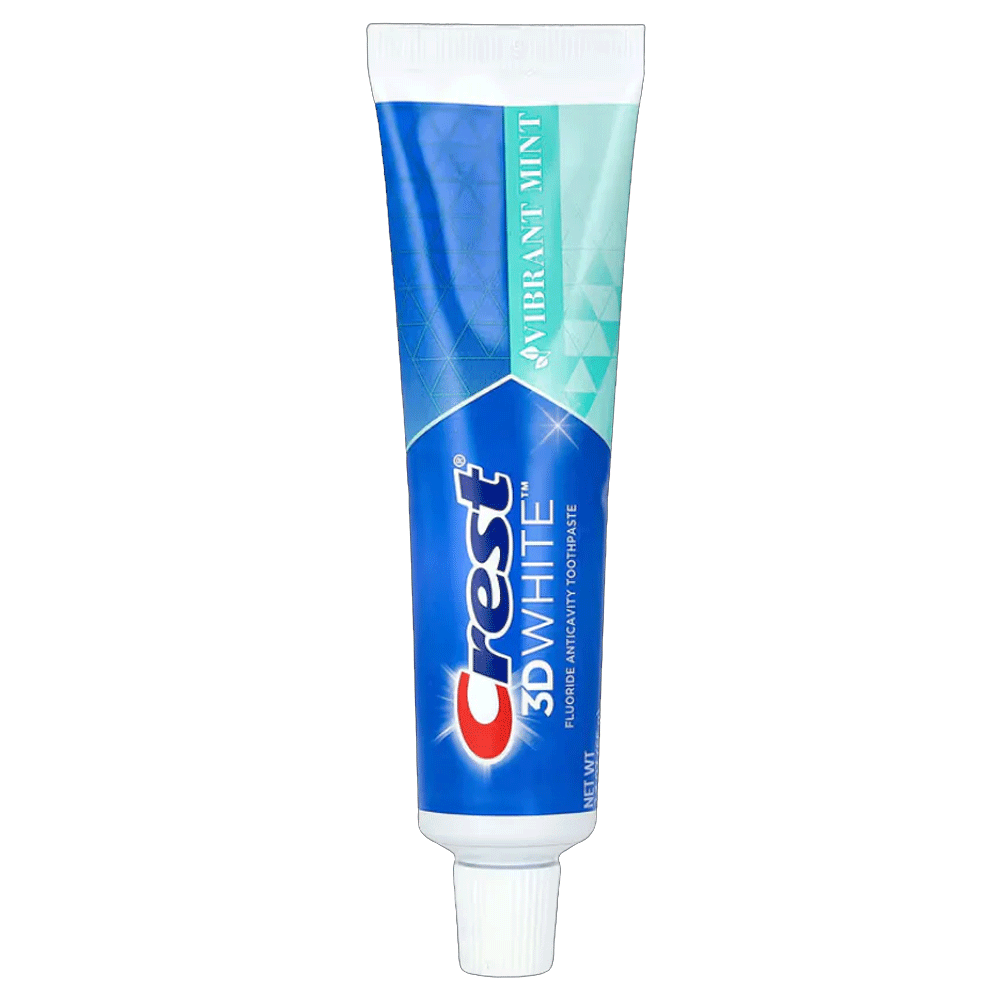 Crest 3D White Vibrant Mint Toothpaste 65g