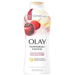 Olay Fresh Radiance Black Cherry & Vanilla Body Wash 650ml