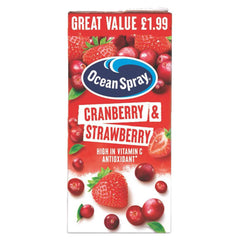 Ocean Spray Cranberry & Strawberry Juice 1ltr