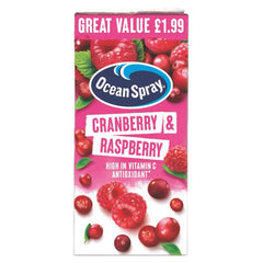 Ocean Spray Cranberry & Raspberry Juice 1ltr