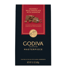 Godiva Heavenly Milk Chocolate With Ganache Chocolate Pouch 428g