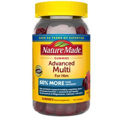 Nature Made Advanced Multi For Him Gummies 120s
