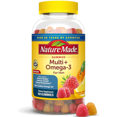 Nature Made Multi+Omega-3 Men Gummies 90s