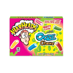 War Heads Ooze Chewz Fruity Flavors 99g