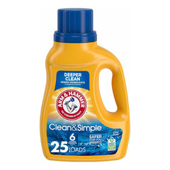 Arm & Hammer Clean & Simple Crisp Clean Liquid Detergent 1.29Ltr