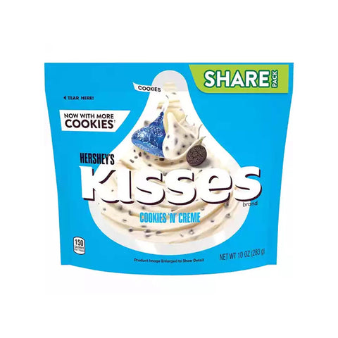 Hersheys Kisses Cookies N' Creme 283g