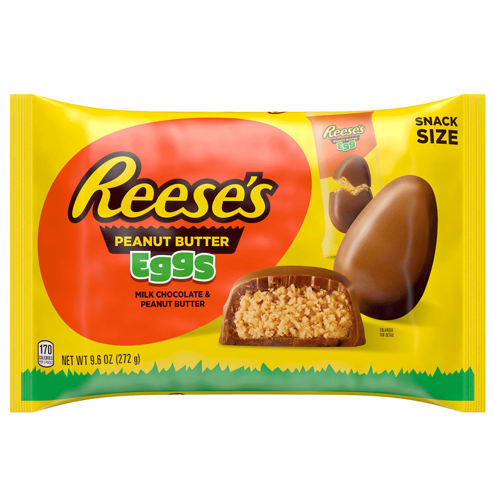 Reeses Peanut Butter Milk Chocolate Eggs Pouch 272g