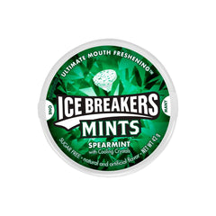 Ice Breakers Candy Sugar Free Spearmint 42g