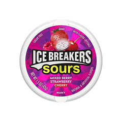 Ice Breakers Sours Cherry Gum 42g