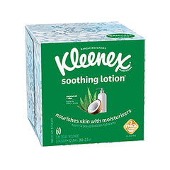 Kleenex Soothing Lotion 3-ply Tissue Box 60s