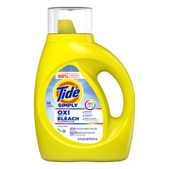 Tide Simply Oxi Boost+Bleach Liquid Detergent 917ml