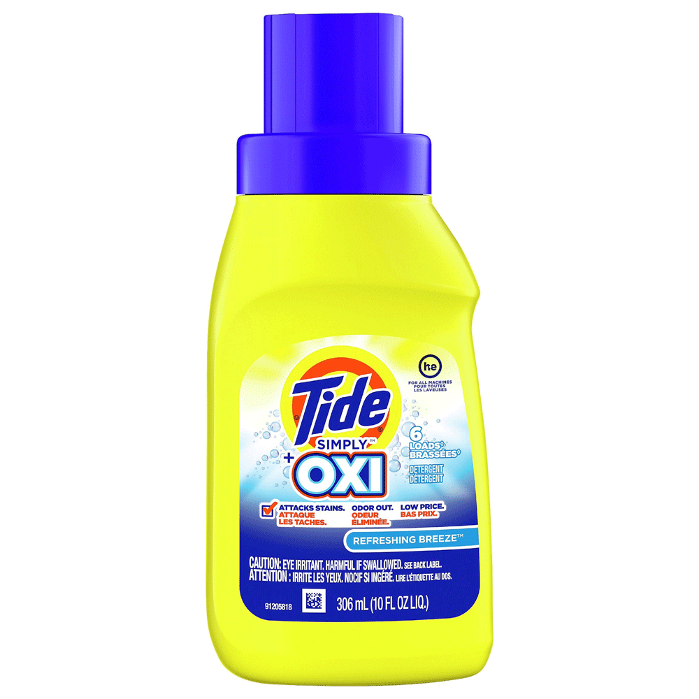 Tide Simply Oxi Stain Liquid Detergent 306ml