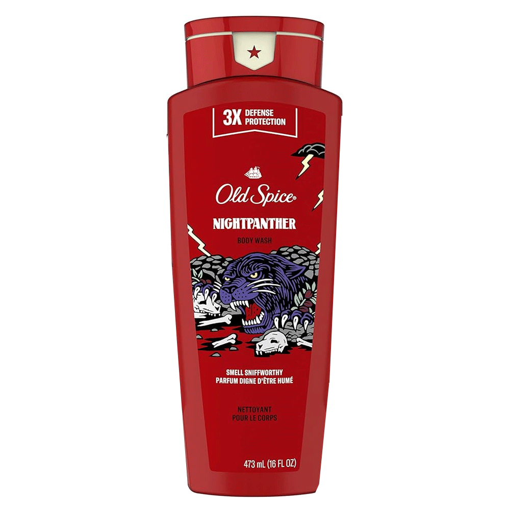 Old Spice Night Panther Body+Face Wash 473ml