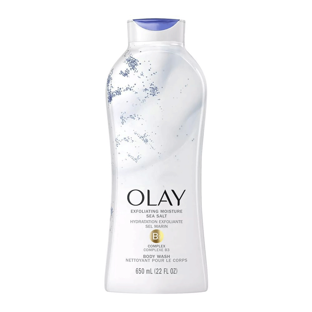 Olay Daily Exfoliating With Sea Salts Body Wash 650ml