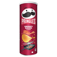 Pringles Smoky Bacon Chips 158g