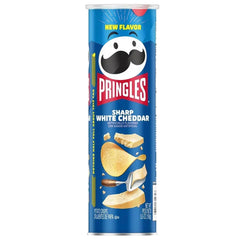 Pringles Sharp White Cheddar Chips 158g